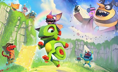 Yooka-Laylee và Những Cuộc Phiêu Lưu Chân Thật Của Một Con Cá Sóc Và Con Chameleon!